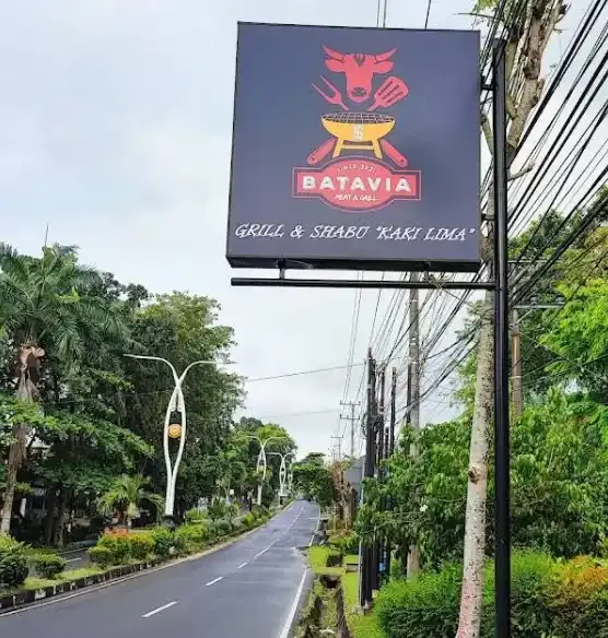 Papan nama Batavia Meat & Grill: Grill & Shabu Kaki Lima